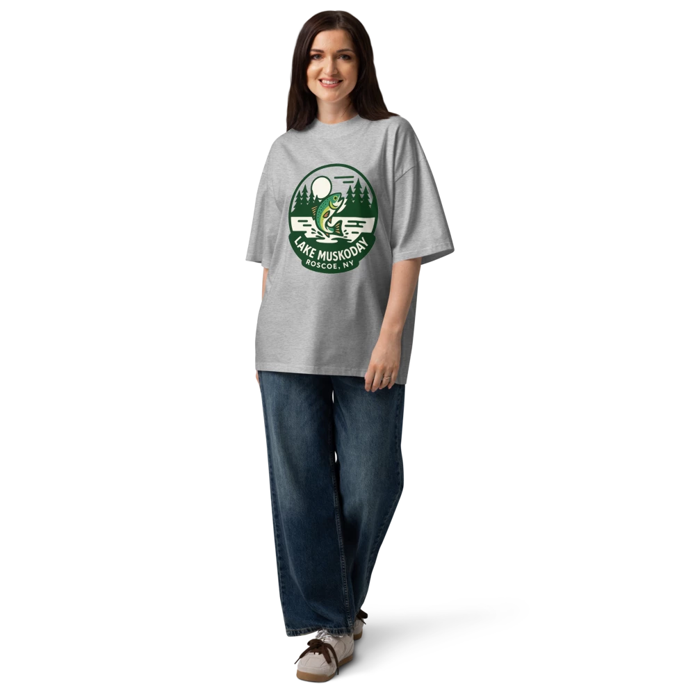 Unisex Organic Oversized High Neck Blaster 2.0 T-Shirt