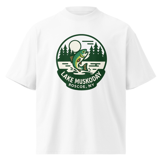 Unisex Organic Oversized High Neck Blaster 2.0 T-Shirt