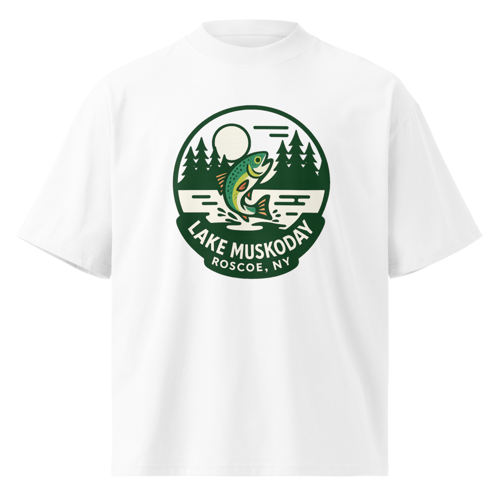 Unisex Organic Oversized High Neck Blaster 2.0 T-Shirt